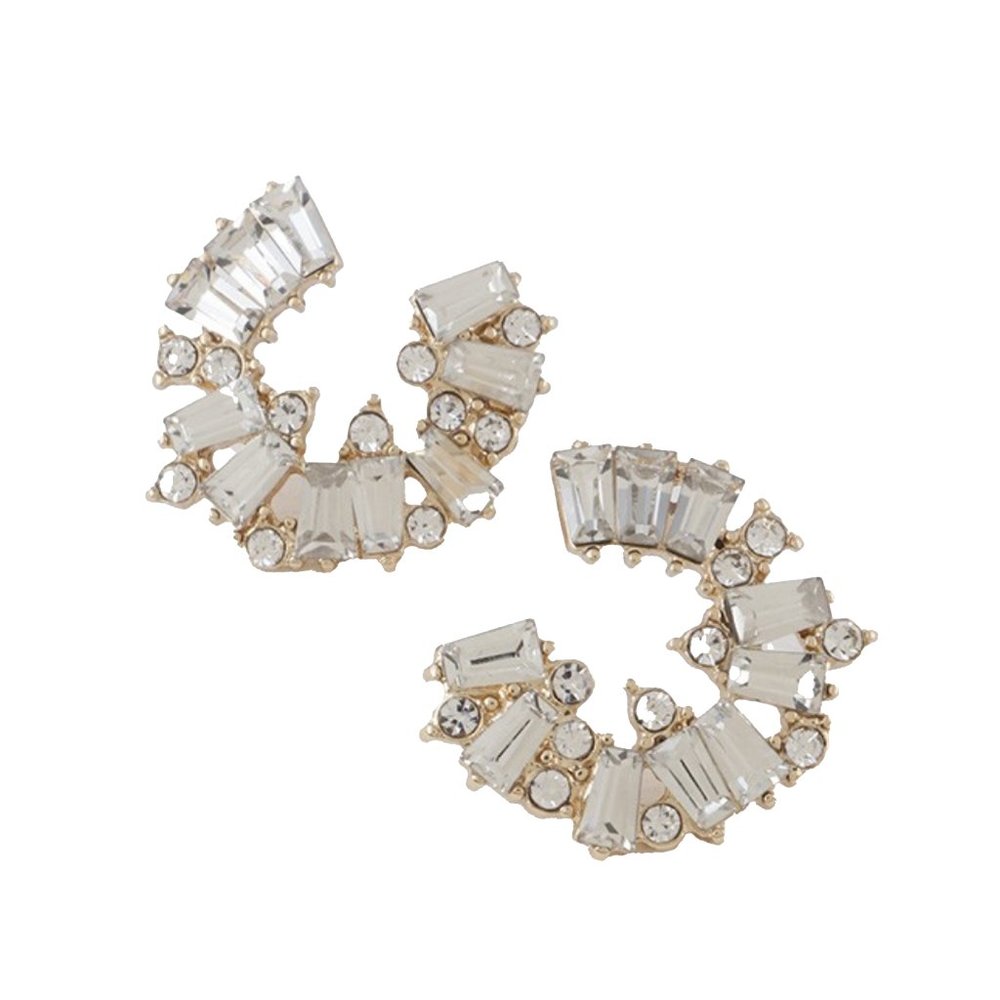 Geo Multi Studded Earrings
